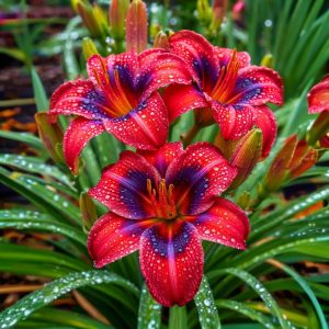 Лилейник Солар Вин купить по цене от 329р. в интернет-магазине «Посадика» с доставкой почтой в в Новосибирске и по всей России – [изображение №1].