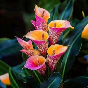 Калла Оникс купить по цене от 450р. в интернет-магазине «Посадика» с доставкой почтой в в Новосибирске и по всей России – [изображение №1].