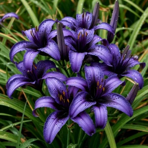 Лилейник Блю Айрис купить по цене от 324р. в интернет-магазине «Посадика» с доставкой почтой в в Новосибирске и по всей России – [изображение №1].